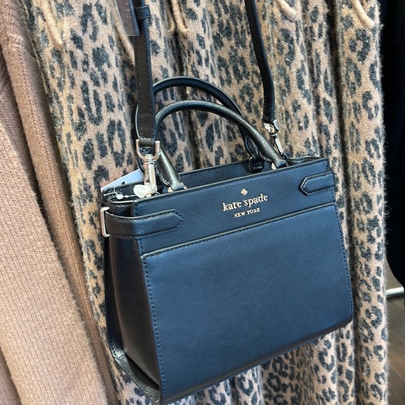 Kate Spade Staci Small Satchel Black Color - Picture 15 of 16